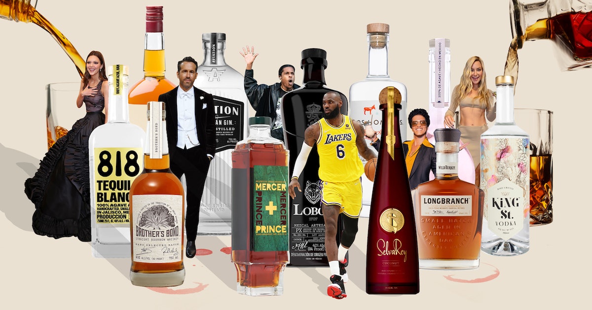 celebrity alcohol brands